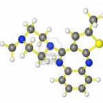 4889147-modello-molecolare-di-olanzapina-di-droga-antipsyschotic