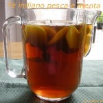 Tè indiano pesca e menta