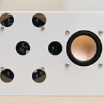 Researchers show the device that constantly measures heart rate through sonor even through clothes as you sit in a room without