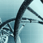 Genetics-DNA-Molecule-Spinning