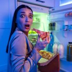 Woman-Surprised-Refrigerator-Midnight-Snack-Pizza-1200x800
